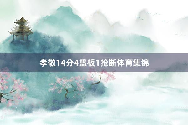 孝敬14分4篮板1抢断体育集锦