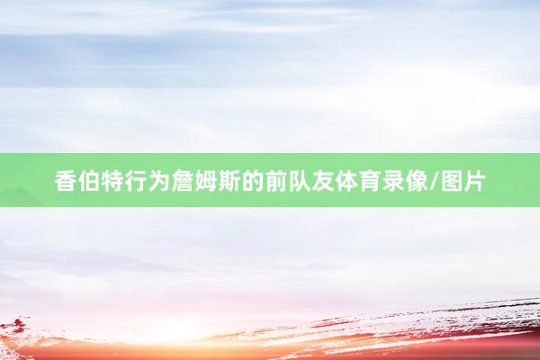 香伯特行为詹姆斯的前队友体育录像/图片