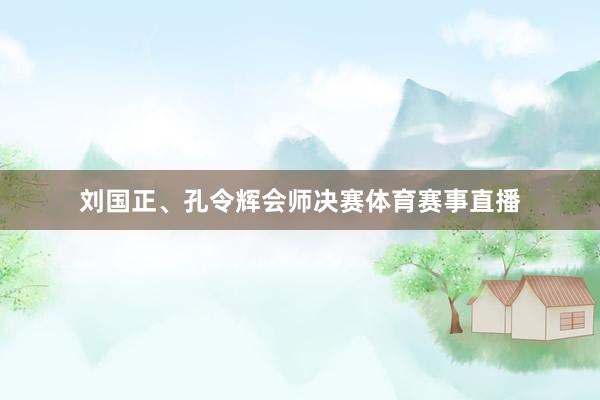 刘国正、孔令辉会师决赛体育赛事直播
