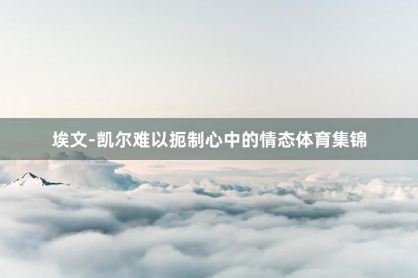 埃文-凯尔难以扼制心中的情态体育集锦