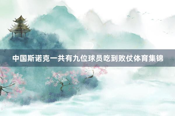 中国斯诺克一共有九位球员吃到败仗体育集锦