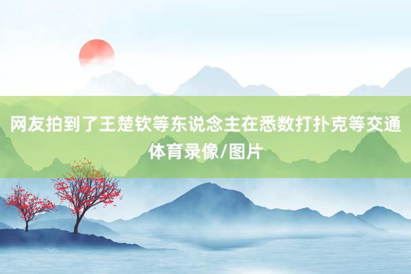 网友拍到了王楚钦等东说念主在悉数打扑克等交通体育录像/图片