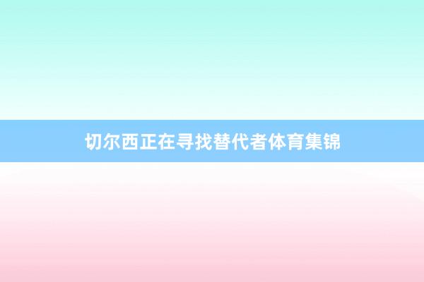 切尔西正在寻找替代者体育集锦