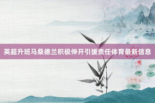 英超升班马桑德兰积极伸开引援责任体育最新信息