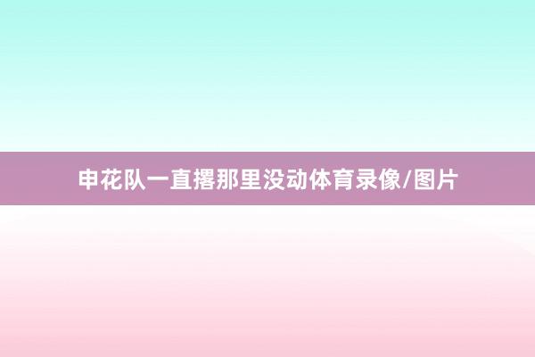 申花队一直撂那里没动体育录像/图片