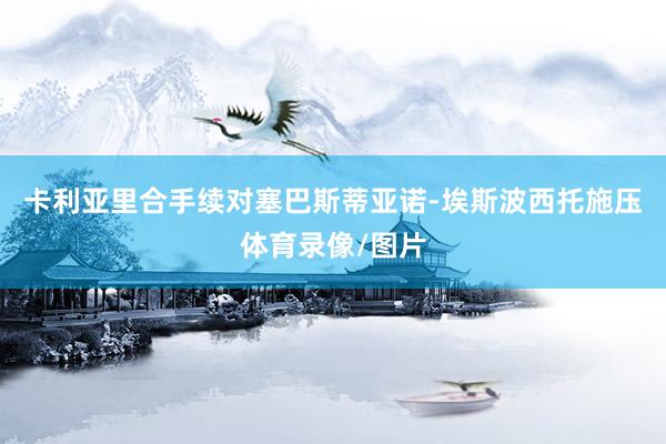 卡利亚里合手续对塞巴斯蒂亚诺-埃斯波西托施压体育录像/图片