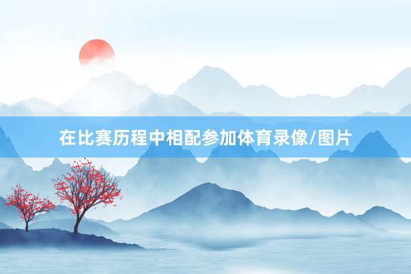 在比赛历程中相配参加体育录像/图片