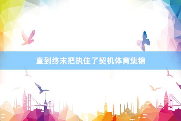 直到终末把执住了契机体育集锦
